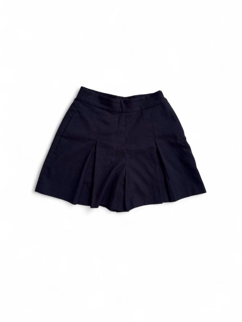 uniqlo navy pleated mini skort size XS